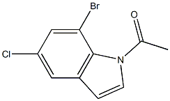 1-ACETYL-7-BROMO-5-CHLOROINDOLE CAS#: 1000343-26-9