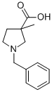 1-BENZYL-3-METHYL-PYRROLIDINE-3-CARBOXYLIC ACID CAS#: 181114-74-9