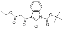 1-BOC-2-CHLORO-3-(2-ETHOXYCARBONYL-ACETYL)-INDOLE CAS#: 180922-72-9