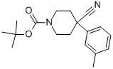 1-BOC-4-CYANO-4-(3-METHYLPHENYL)-PIPERIDINE CAS#: 198649-43-3