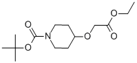 1-BOC-4-ETHOXYCARBONYLMETHOXYPIPERIDINE CAS#: 189889-45-0