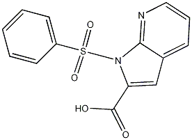 1-Benzenesulfonyl-1H-pyrrolo[2,3-b]pyridine-2-carboxylic acid CAS#: 189089-90-5
