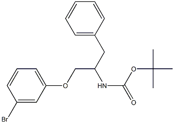 [1-Benzyl-2-(3-broMo-phenoxy)-ethyl]-carbaMic Acid Tert-Butyl Ester CAS#: 1064721-10-3