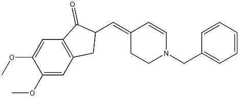 1-Benzyl-4-(5,6-dimethoxy-1-oxoindan-2-yl)methylene-1,2,3,4-tetrahydropyridine CAS#: 1020661-51-1