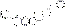 1-Benzyl-4-[(6-benzyloxy-5-methoxy-1-indanone)-2-ylidenyl]methylpiperidine CAS#: 1076198-90-7