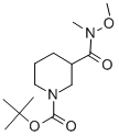 1-Boc-3-[methoxy(methyl)carbamoyl]piperidine CAS#: 189442-78-2