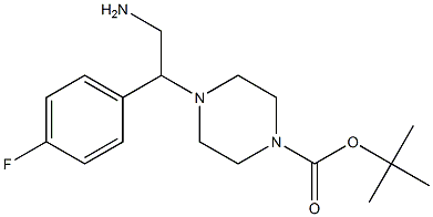 1-Boc-4-(2-aMino-1-(4-Fluoro-phenyl)ethyl)-piperazine CAS#: 1018297-04-5