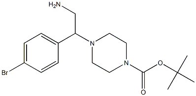 1-Boc-4-(2-aMino-1-(4-broMo-phenyl)ethyl)-piperazine CAS#: 1018544-60-9