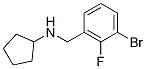 1-BroMo-2-fluoro-3-(cyclopentylaMinoMethyl)benzene CAS#: 1019532-16-1
