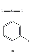 1-Bromo-2-fluoro-4-(methylsulfonyl)benzene CAS#: 1032825-02-7