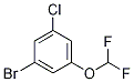 1-Bromo-3-chloro-5-(difluoromethoxy)benzene CAS#: 1004112-67-7