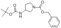 1-CBZ-3-BOC-AMINO PYRROLIDINE CAS#: 185057-49-2