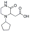(1-CYCLOPENTYL-3-OXO-PIPERAZIN-2-YL)-ACETIC ACID CAS#: 1042697-00-6