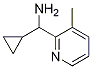 1-CYCLOPROPYL-1-(3-METHYL-2-PYRIDINYL)METHANAMINE CAS#: 1015846-65-7