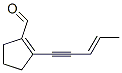 1-Cyclopentene-1-carboxaldehyde, 2-(3-penten-1-ynyl)- (9CI) CAS#: 180725-15-9