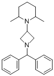 1-(DIPHENYLMETHYL)-3-(2,6-DIMETHYLPIPERIDINYL)AZETIDINE CAS#: 178312-55-5