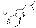 1-ETHYL-3-(2-METHYLPROPYL)-1H-PYRAZOLE-5-CARBOXYLIC ACID CAS#: 1015845-75-6