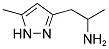 1-METHYL-2-(5-METHYL-1H-PYRAZOL-3-YL)-ETHYLAMINE CAS#: 1025087-55-1
