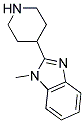 1-METHYL-2-PIPERIDIN-4-YL-1H-BENZIMIDAZOLE CAS#: 180160-86-5