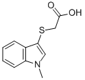 [(1-Methyl-1H-indol-3-yl)thio]acetic acid CAS#: 187030-12-2