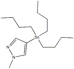 1-Methyl-4-(tributylstannyl)-1H-pyrazole CAS#: 179055-21-1