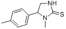 1-Methyl-5-(4-methylphenyl)-2-imidazolidinethione CAS#: 186424-12-4