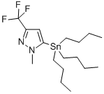 1-Methyl-5-(tributylstannyl)-3-(trifluoromethyl)-1H-pyrazole CAS#: 191606-78-7