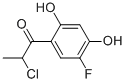 1-Propanone, 2-chloro-1-(5-fluoro-2,4-dihydroxyphenyl)- (9CI) CAS#: 185843-78-1
