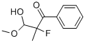 1-Propanone, 2-fluoro-3-hydroxy-3-methoxy-2-methyl-1-phenyl- (9CI) CAS#: 187838-07-9