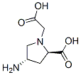 1-Pyrrolidineaceticacid,4-amino-2-carboxy-,(2R-trans)-(9CI) CAS#: 188578-54-3