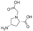 1-Pyrrolidineaceticacid,4-amino-2-carboxy-,(2S-cis)-(9CI) CAS#: 188578-53-2