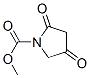 1-Pyrrolidinecarboxylicacid,2,4-dioxo-,methylester(9CI) CAS#: 182352-62-1