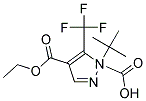 1-(TERT-BUTYL) 4-ETHYL 5-(TRIFLUOROMETHYL)-1H-PYRAZOLE-1,4-DICARBOXYLATE CAS#: 1006492-02-9