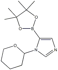 1-(Tetrahydro-2H-pyran-2-yl)-1H-imidazole-5-boroni CAS#: 1029684-37-4