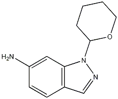 1-(Tetrahydro-pyran-2-yl)-1H-indazol-6-ylamine CAS#: 1053655-59-6
