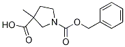 1-benzyl 3-methyl pyrrolidine-1,3-dicarboxylate CAS#: 188847-00-9