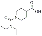 1-[(diethylamino)carbonyl]piperidine-4-carboxylic acid CAS#: 188854-42-4