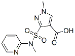 1-methyl-3-(methyl-pyridin-2-yl-sulfamoyl)pyrazole-4-carboxylic acid CAS#: 178880-03-0