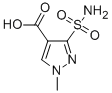 1-methyl-3-sulfamoyl-pyrazole-4-carboxylic acid CAS#: 178879-95-3