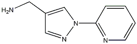 (1-pyridin-2-yl-1H-pyrazol-4-yl)methylamine CAS#: 1017666-73-7