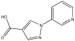 1-(pyridin-3-yl)-1H-pyrazole-4-carboxylic acid CAS#: 1014631-89-0