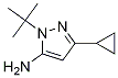 1-(tert-butyl)-3-cyclopropyl-1H-pyrazol-5-amine CAS#: 187795-43-3