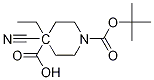 1-tert-butyl 4-ethyl 4-cyanopiperidine-1,4-dicarboxylate CAS#: 1016258-66-4