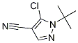 1-tert-butyl-5-chloro-1H-pyrazole-4-carbonitrile CAS#: 1050619-87-8