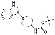 [4-(1H-pyrrolo[2,3-b]pyridin-3-yl)-cyclohex-3-enyl]-carbamic acid tert-butyl ester CAS#: 1001414-20-5