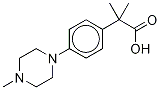 α,α-Dimethyl-4-(4-methyl-1-piperazinyl)benzeneacetic Acid CAS#: 1018660-87-1
