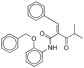 N-2-Benzyloxyphenyl α-Benzilidene-d5 Isobutyrylacetamide CAS#: 1020719-18-9