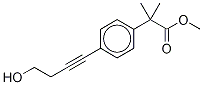 4-(4-Hydroxy-1-butynl)-α,α-di-(methyl-D3)-benzeneacetic Acid Methyl Ester CAS#: 1020719-49-6