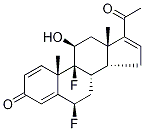 (6α,11β)-6,9-Difluoro-11-hydroxypregna-1,4,16-triene-3,20-dione CAS#: 1027011-66-0