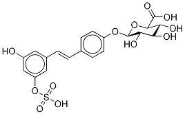 Resveratrol 3-Sulfat-4’glucuronide CAS#: 1028964-64-8